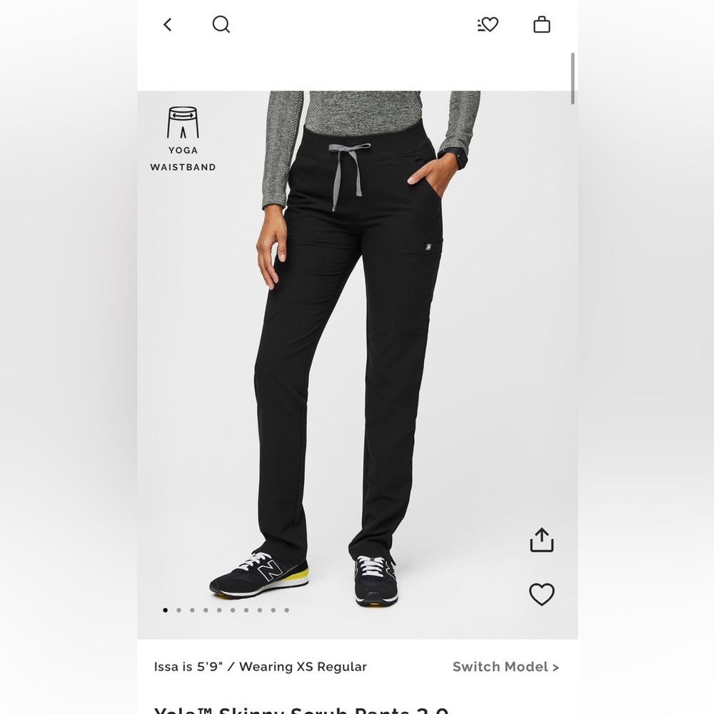 Brand new Xs figs yola black